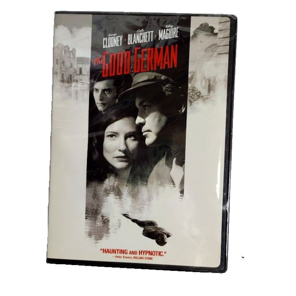 The Good German DVD Crime Drama Movie R 2007 B & W George Clooney Watermark